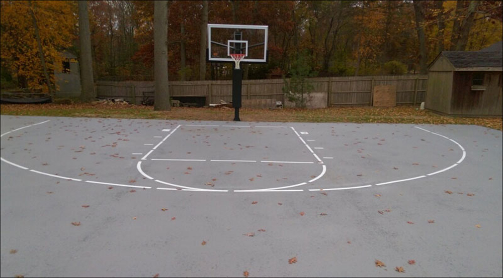How To Paint Basketball Court Lines Want to paint a basketball key