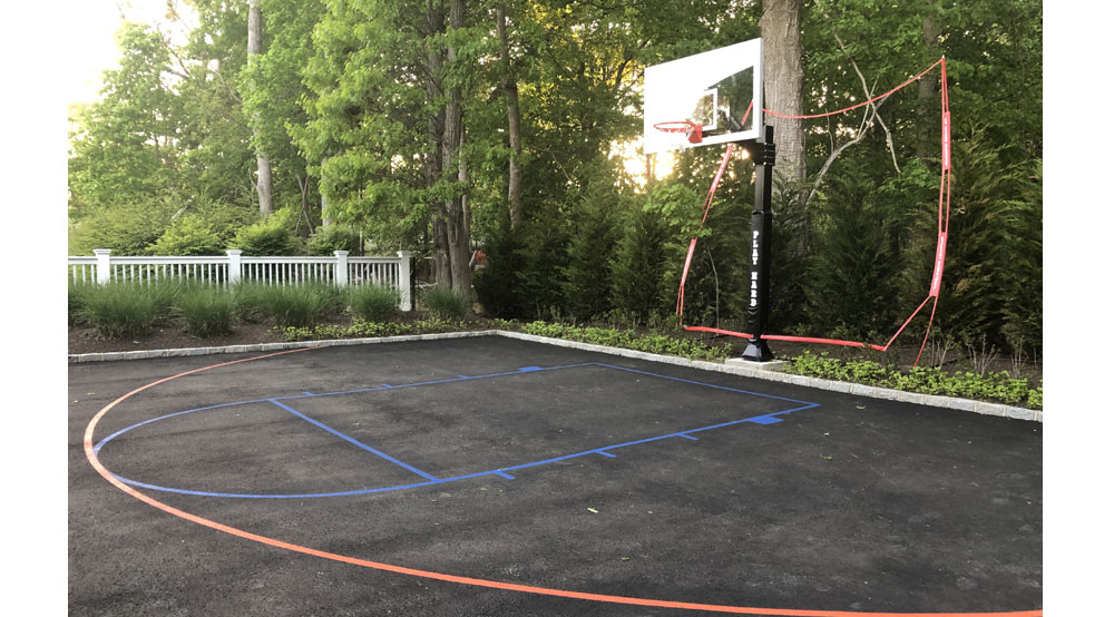 Basketball Court Painting