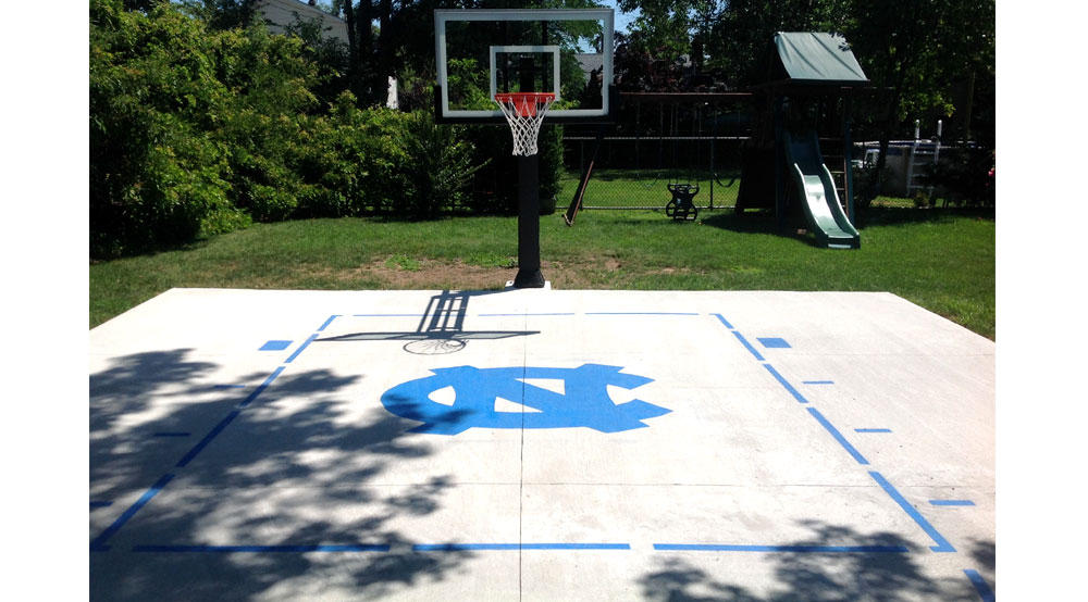 Basketball Court Painting Long Island