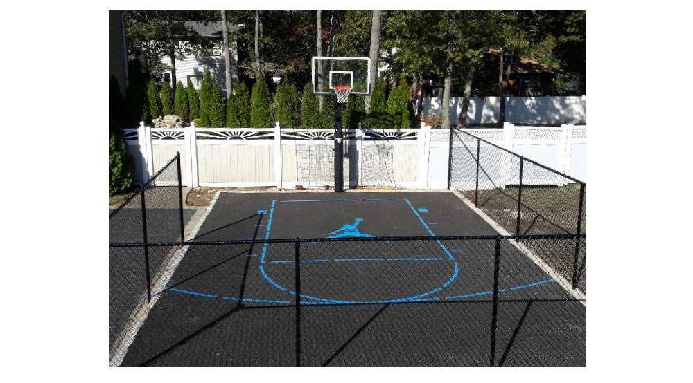 Basketball Court Painting